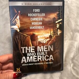The Men Who Built America (History‎ Channel, 3-Disc Set) DVD + Bonus Insert